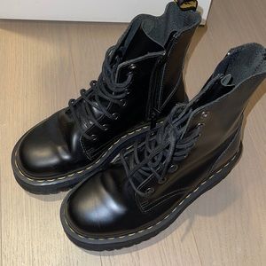 Dr martens boots platform chunky boots